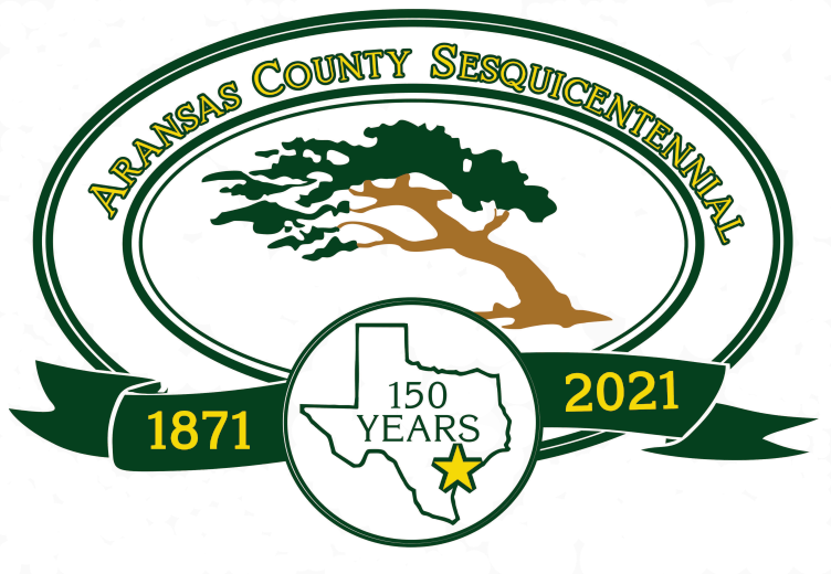 Sesquicentennial Logo for Aransas County